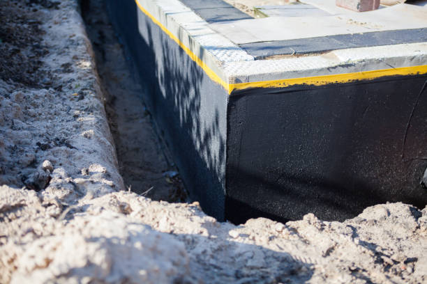 Residential Waterproofing installation at a Columbia, PA home by SJ Waterproofing Pros